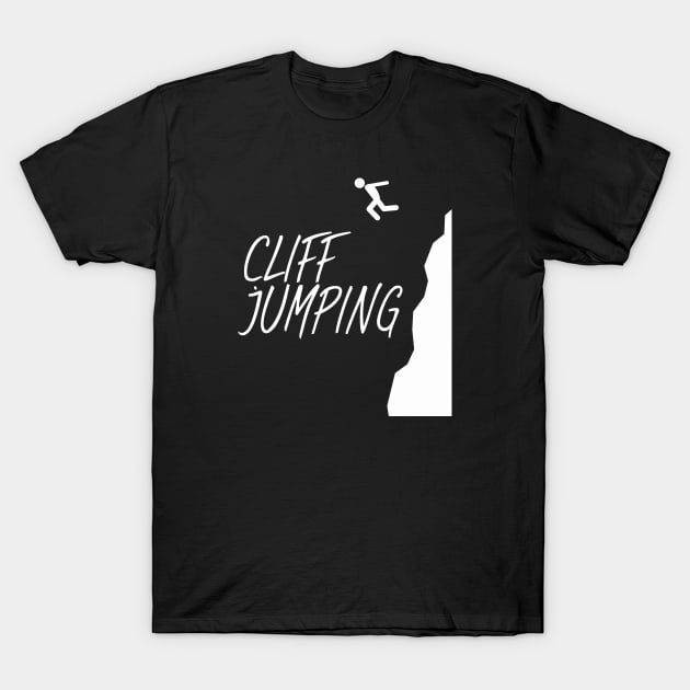 Cliff jumping T-Shirt by maxcode